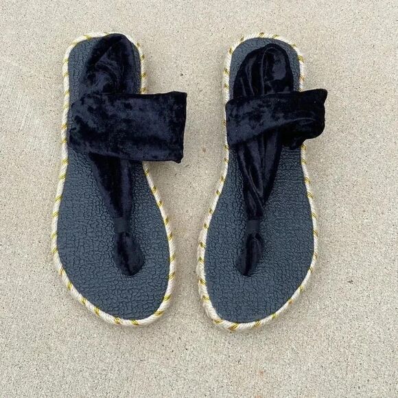 Nalho Ganika Velvet Sandals  - Picture 1 of 9